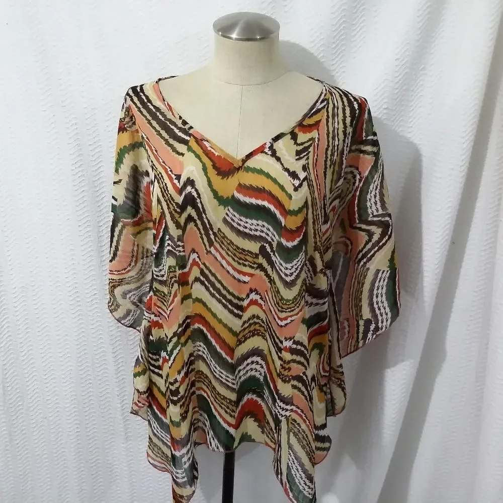 UMGEE MULTICOLOR ORIGINAL DESIGN LIGHT Blouse - Picture 2 of 8